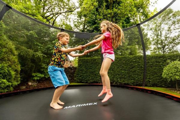 Marimex Premium trampolína 366 cm + vnitřní ochranná síť + schůdky ZDARMA8