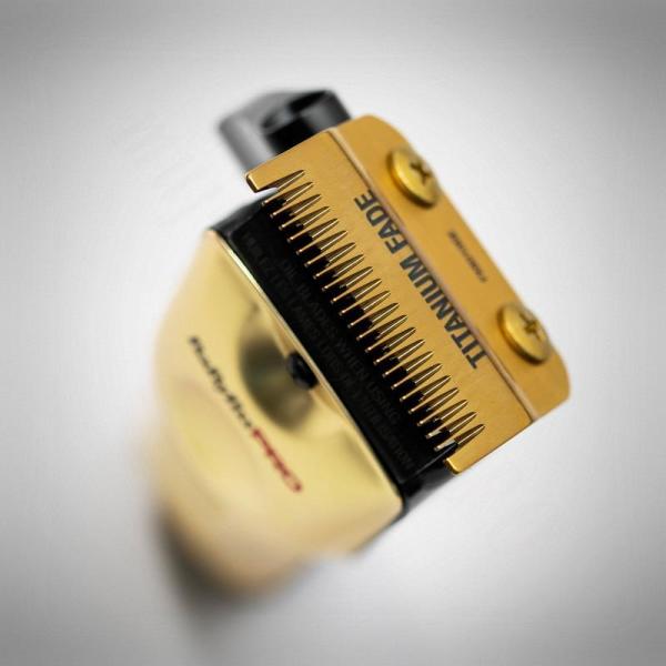 BaByliss Pro 4 FX825GE profesionální zastřihovač,  titanové čepele,  3300 mAh baterie,  zlatá1