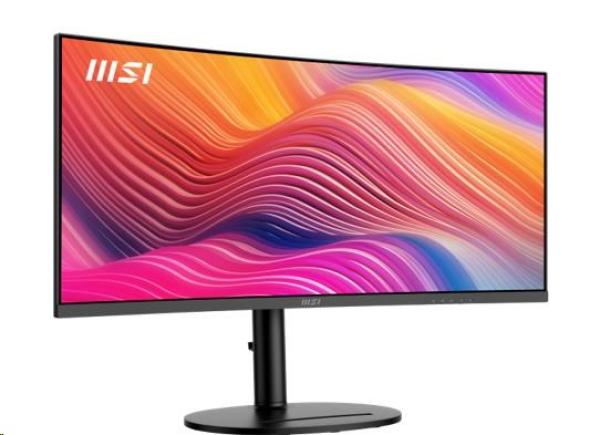 MSI Modern/ MD342CQP/ 34"/ VA/ wQHD/ 120Hz/ 1ms/ Čierna/ 3R