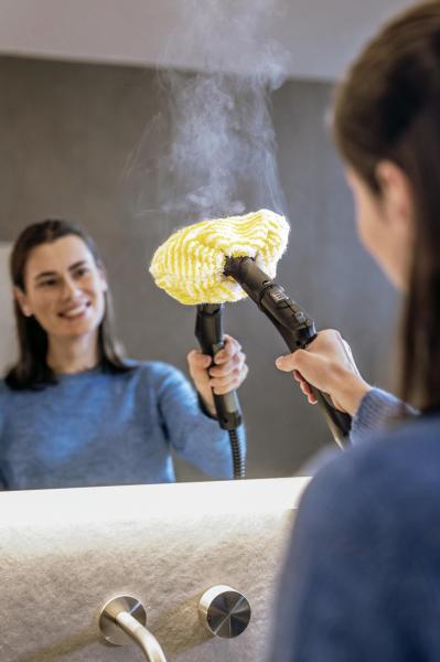 Kärcher SC 5 EasyFix Iron parní čistič,  2250 W,  4.2 bar,  zabíjí až 99.999 % virů a 99, 99 % bakterií,  napařovací žehlička9