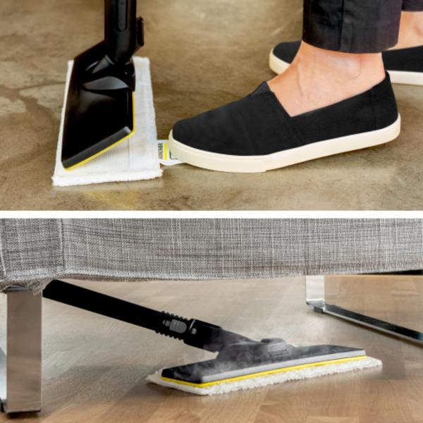 Kärcher SC 5 EasyFix Iron parní čistič,  2250 W,  4.2 bar,  zabíjí až 99.999 % virů a 99, 99 % bakterií,  napařovací žehlička1