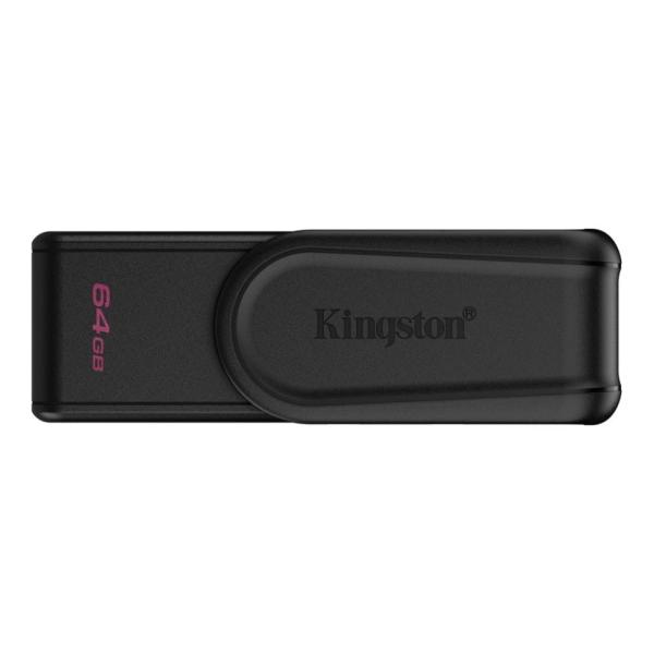DataTraveler Exodia S/ 64GB/ USB 3.2/ USB-A/ Čierna