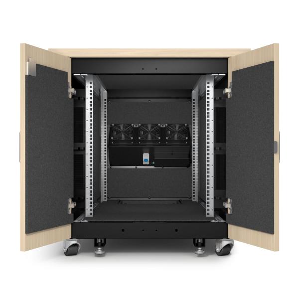 APC NetShelter Soundproof,  12U,  Server Rack Enclosure,  Maple4
