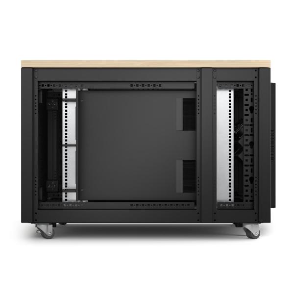 APC NetShelter Soundproof,  12U,  Server Rack Enclosure,  Maple1