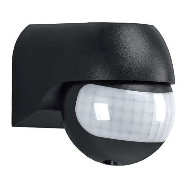 Solight PIR senzor nástěnný,  venkovní,  černý