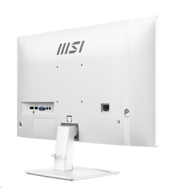 MSI LCD PRO MP251W E2,  24.5",  1920 x 1080,  IPS,  120Hz,  300nits,  VESA 100x100,  White3