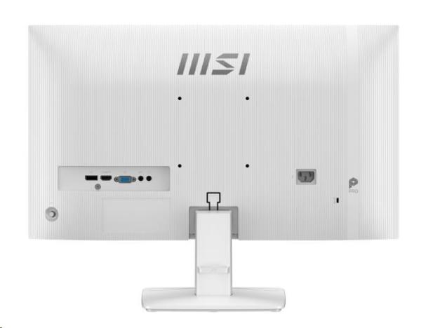 MSI LCD PRO MP251W E2,  24.5",  1920 x 1080,  IPS,  120Hz,  300nits,  VESA 100x100,  White6