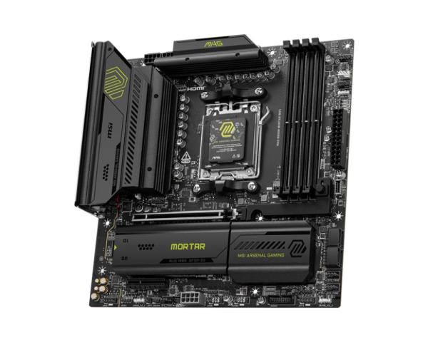 MSI MB Sc AM5 MAG B850M MORTAR WIFI,  AMD B850,  4xDDR5,  1xHDMI,  WiFi,  mATX3