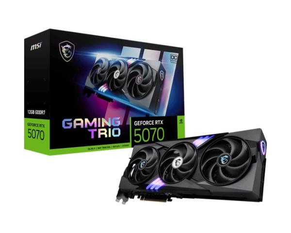 MSI GeForce RTX 5070 TRIO/ Gaming/ OC/ 12GB/ GDDR7