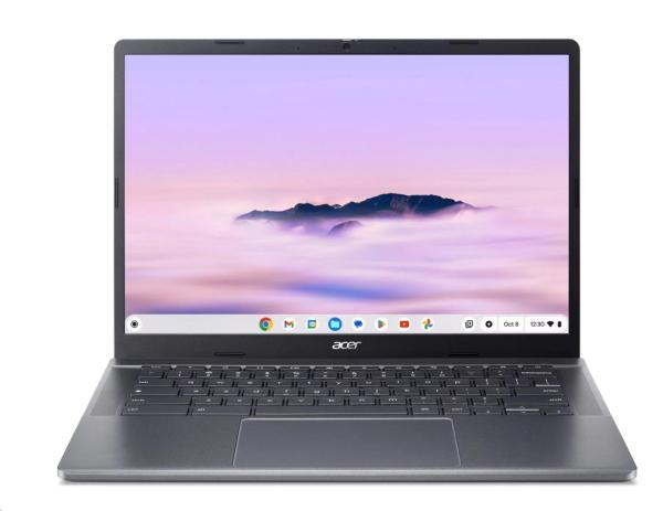 Acer Chromebook Plus 514/ CB514-5HT-503H/ 5-120U/ 14"/ WUXGA/ T/ 16GB/ 256GB SSD/ UHD/ Chrome/ Gray/ 2R
