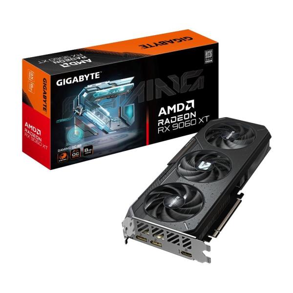 GIGABYTE VGA AMD Radeon RX 9060 XT GAMING OC 8GB,  8GB GDDR6,  2xDP,  1xHDMI