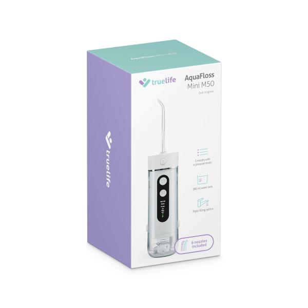 TrueLife AquaFloss Mini M50 - ústní sprcha - bílá9