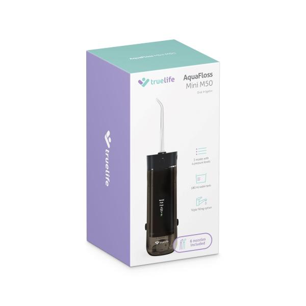 TrueLife AquaFloss Mini M50 - ústní sprcha - černá11