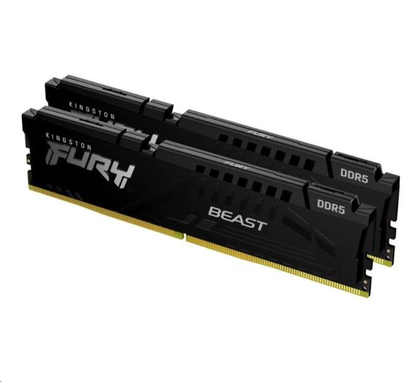 Kingston FURY Beast EXPO/ DDR5/ 64GB/ 6000MHz/ CL36/ 2x32GB/ Black