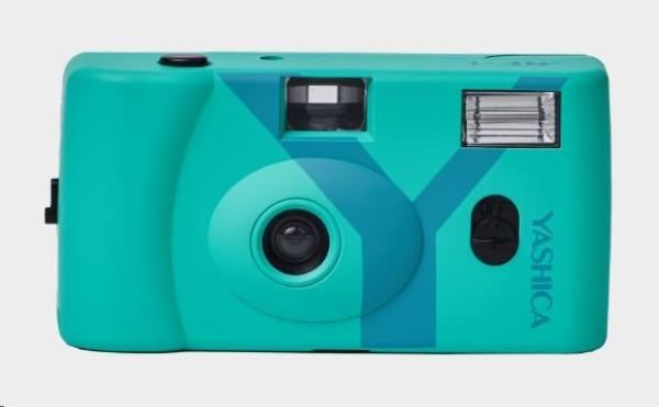 YASHICA MF-1 Snapshot Art Camera (Turquoise) - analogový fotoaparát