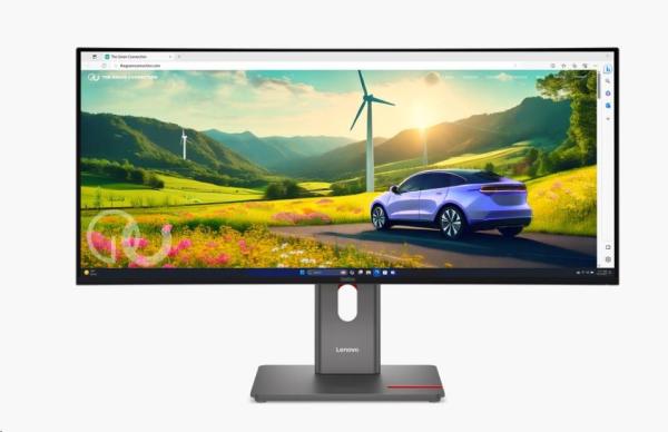 LENOVO LCD ThinkVision P34WD-40- 34", IPS, mat, 21:9, 3440x1440, 178/ 178, 4/ 6ms, 350cd/ m2, 2000:1, DP, HDMI, VESA, 3Y