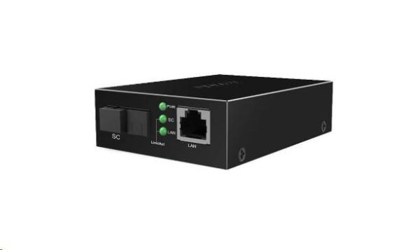 Tenda TFC300 Gigabit Media Converter WDM, SM, Tx 1550nm, Rx 1310nm, 1x SC (UPC), 1x GLAN, 3 km