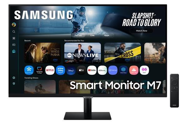 Samsung Smart Monitor/ M70F/ 32"/ VA/ 4K UHD/ 60Hz/ 4ms/ Čierna/ 2R
