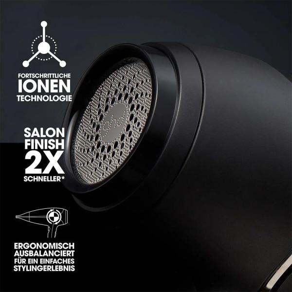 GHD Air fén na vlasy,  2100 W,  iontová technologie,  černá4