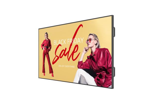 LG 110" signage 110UM5K-B UHD,  16/ 7,  500nit,  25% Haze,  webOS 6.01