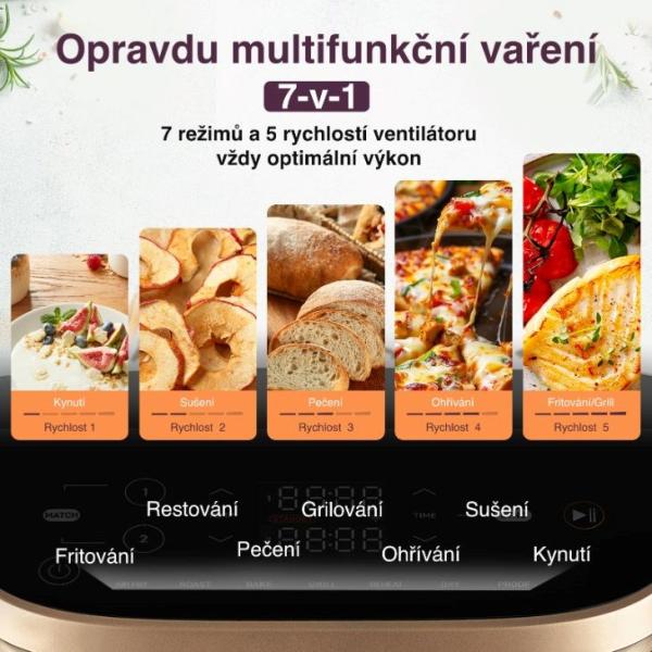 Cosori Turbo Tower Pro chytrá horkovzdušná fritéza 10, 8l černá3