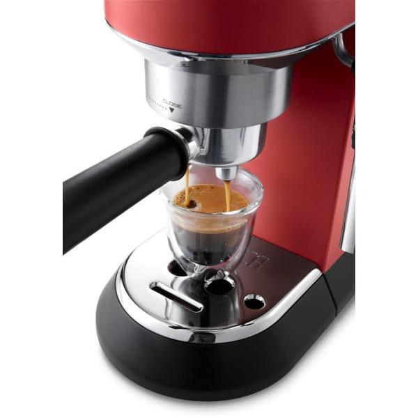 DeLonghi Dedica EC 685.R pákový kávovar,  červená2