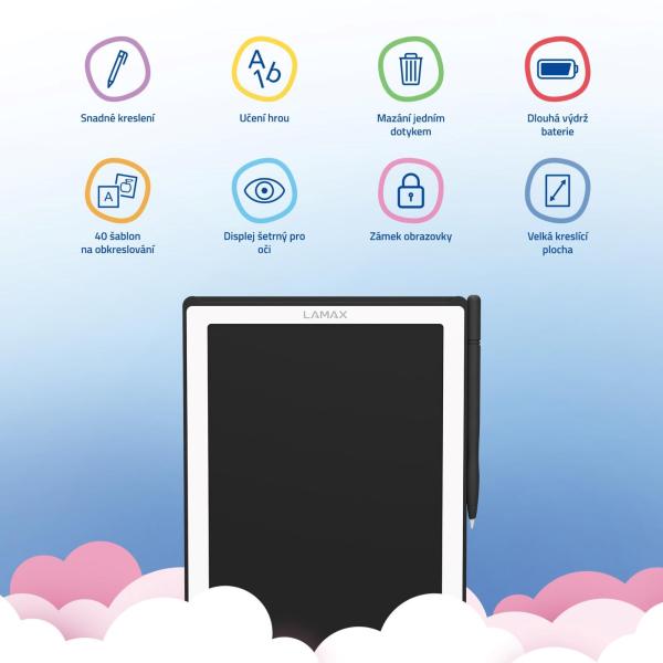 LAMAX PencilKid1 - Kreslicí edukativní tabulka2