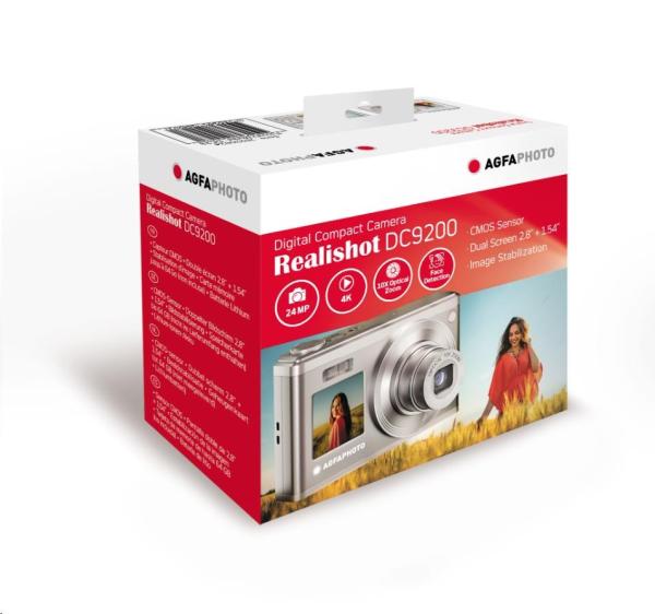 AGFAPHOTO Realishot DC9200 Silver - kompaktní fotoaparát6