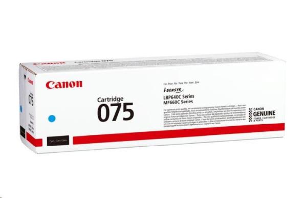 Canon TONER 075 M purpurová pro i-SENSYS LBP646Cdw, LBP647Cdw, MF664Cdw, MF667Cdw (1300 str.)