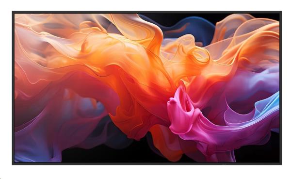 Sharp 50" MultiSync® E509,  LED,  3840x2160,  350nit,  4000:1,  8ms,  16/ 7,  HDMI,  LAN,  RS232,  USB-C