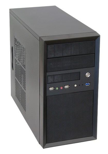 CHIEFTEC skříň Mesh Series/ uATX,  CT-01B,  Black,  USB 3.0