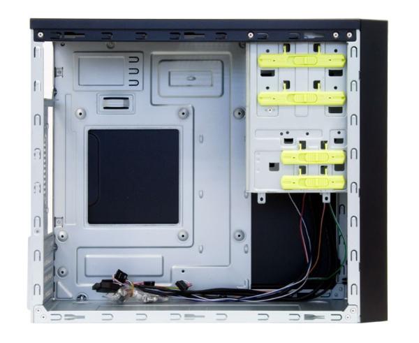 CHIEFTEC skříň Mesh Series/ uATX,  CT-01B,  Black,  USB 3.03