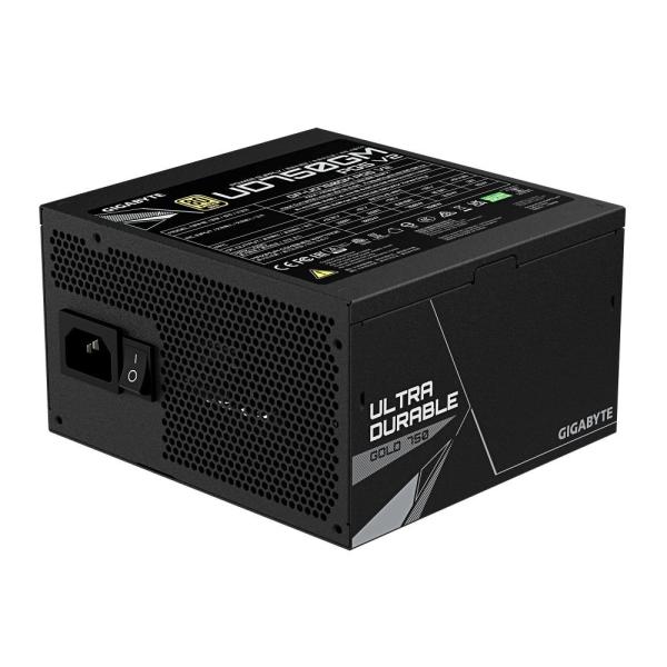 GIGABYTE zdroj UD750GM PG5 V2,  750W,  120mm,  Plně modulární,  80 Plus Gold,  ATX 3.12
