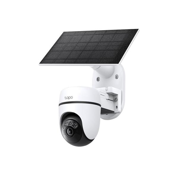 TP-Link Tapo C610 KIT venkovní kamera,  solární panel (3MP,  2K,  1296p,  IR 10m,  WiFi,  micro SD card,  IP65)