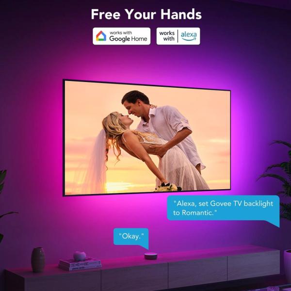 Govee TV 40-50" SMART LED podsvícení RGBIC4