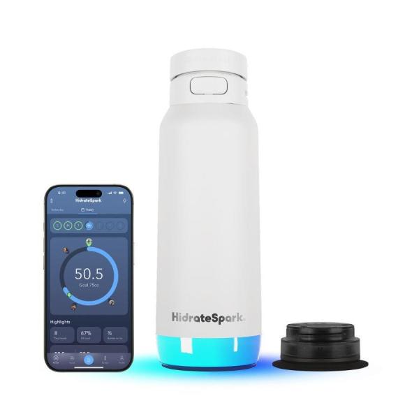 HidrateSpark PRO 2 chytrá lahev,  950 ml,  bílá1