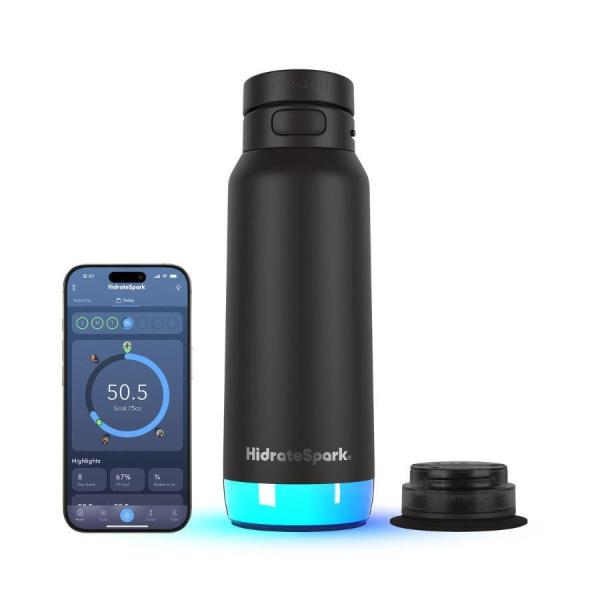 HidrateSpark PRO 2 chytrá lahev,  950 ml,  černá0