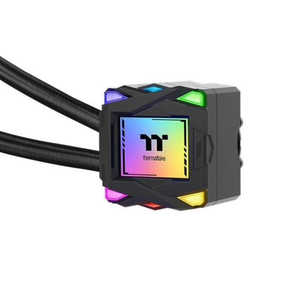 THERMALTAKE Vodní chladič LA240 ARGB,  2x120mm ARGB,  LGA1851,  AM5,  černá3