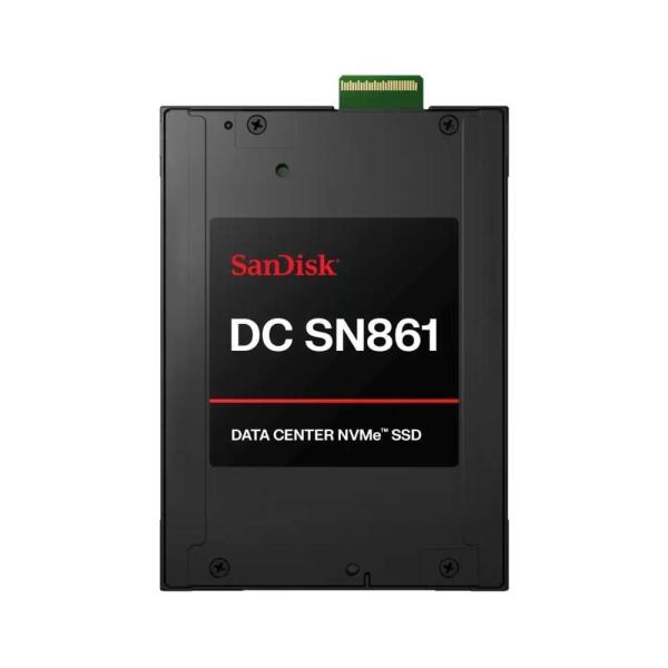 SanDisk Carrera Syndicate SSD 15.36TB DC,  SN861,  PCIe Gen5,  (R:13700,  W:8000MB/ s),  BICS6 TLC NVMe E1.S,  ISE, Generic1