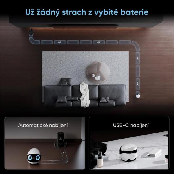 Enabot EBO Air2 Plus - Robotický AI společník s 3K kamerou9