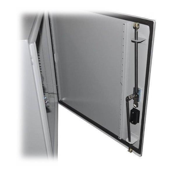 XtendLan 19" venkovní vodotěsný rozvaděč 30U 600x600,  krytí IP55,  3-bodový zámek,  šedý1