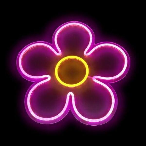 2Kids Toys LED NEON LIGHT lampička Květ