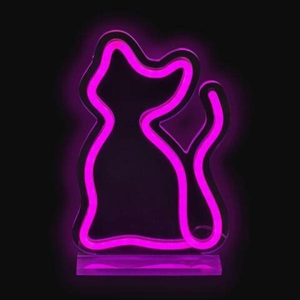 2Kids Toys LED NEON LIGHT lampička Kočka
