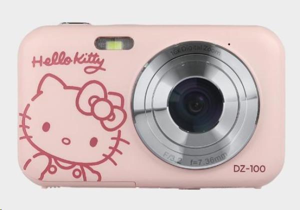 YASHICA Hello Kitty Digital Camera DZ-100 (Pink)