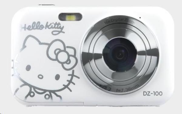 YASHICA Hello Kitty Digital Camera DZ-100 (White)