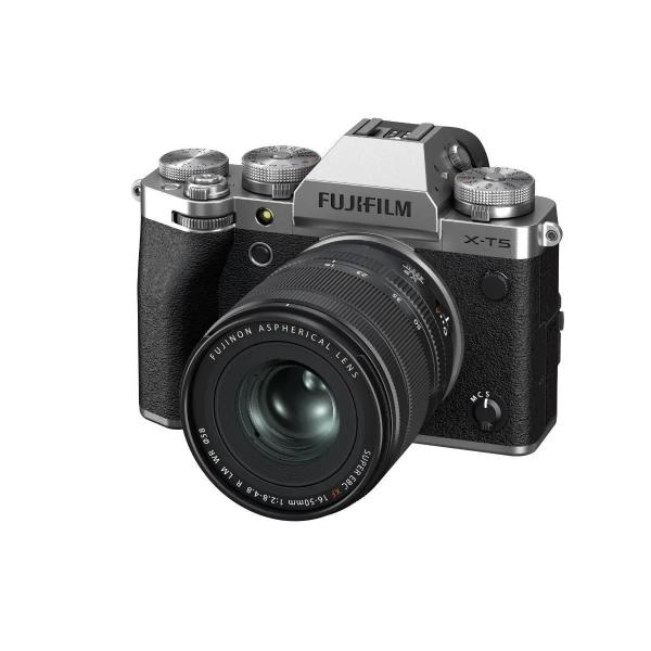 Fujifilm X-T5 + Fujinon XF16-50mm silver