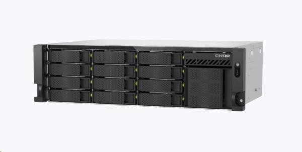QNAP TS-h1655XeU-RP-8G (8core 2, 8GHz, 8GB RAM, 12x SATA + 4x E1.S/ M.2, 2x PCIe, 2x 2, 5GbE, 1x 10GbE)