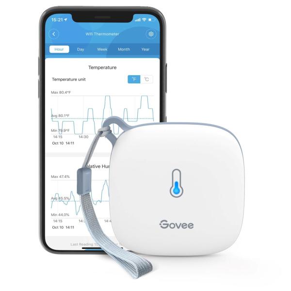 Govee Teploměr a vlhkoměr,  Wi-Fi
