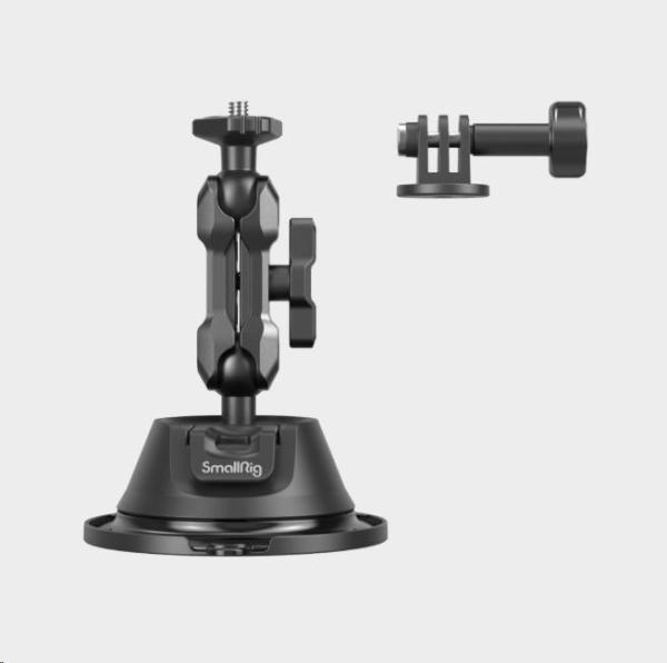 SmallRig 4193 Portable Suction Cup Mount Support for Action Cameras SC-1K