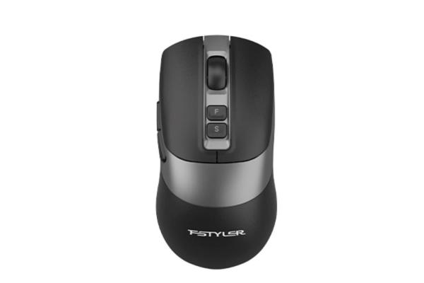 A4tech FG50 Plus FStyler,  bezdrátová kancelářská myš,  2, 4GHz,  černá